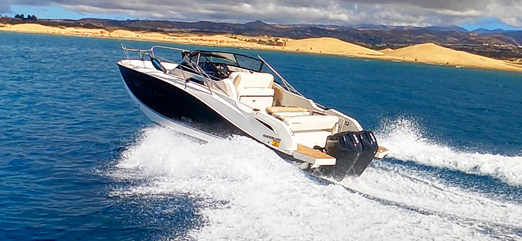 ⚓ QUICKSILVER QS875 SUNDECK | FULL EQUIP